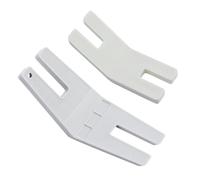 Pied-de-biche en Plastique pour Machine à Coudre, 2 Tailles, pour Ourlet, Accessoire de Couture, Pied pour Point Droit, Guide de Couture, Accessoire de Couture pour Broderie