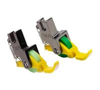 Pied-de-biche en Plastique Robuste pour Machines à Coudre à Plat, conceptions étendues, stabilité améliorée du Tissu, Expert en Couture, Pied-de-biche en Coton