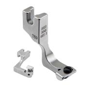 Pied-de-biche invisible pour machine à coudre, pieds de rechange pour fermeture éclair, pressage réglable | Pièces de machine à coudre pour coudre des vêtements, des sacs, des vêtements, des sacs à ma