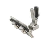 Pied-de-biche Machine à Coudre - Guide Réglable Bande Élastique | Pied Métal Multifonction Basse Tige pour Matelassage Fronçage Piqure Surpiqûre, Tissus Extensibles Maille, Coutures Bord Pièces