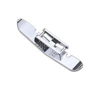 Pied-de-biche pour Fermeture à Glissière Étroite 4125657-45 Compatible avec Husqvarna Viking Group 1-8 et D Modèles Pieds à Fermeture Éclair Étroite en Métal, Argente