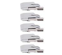 Pied-de-biche pour matelassage en Acier Inoxydable, 5 pièces, Pied-de-biche pour Machine à Coudre à Point Droit, pour Quilting, surpiqûre, Bord, Assemblage de Machines à Coudre