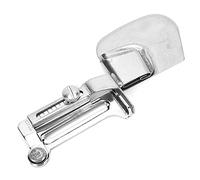 HEEPDD Pied de biche, Pied Ourlet roulé Guide magnetique Couture Reliure de Couture Pied à Ourlet roulé réglable pour Dossier de sertisseuse Plate en Acier pour Machine à Coudre Industrielle (1)