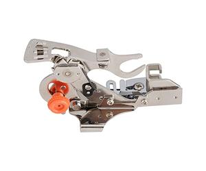 Pied-de-biche Réglable pour Machine à Coudre Brother, Contrôle de la Profondeur et de la Distance des Plis, Assemblage et Plissage faciles.