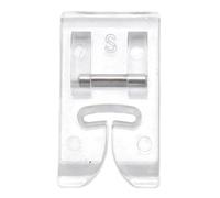 Pied-de-biche Transparent de 7 Mm, Pied-de-biche Universel pour Machine à Coudre pour éviter Les Points Sautés pour Les Points Incurvés, Surpiqûres avec Matériau ABS