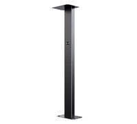 Pied de Borne de Recharge, Pied Chargeur EV Support Extérieur, avec Pare-soleil, Conception à Emboîtement, Finition Galvanisée et Peinte, Gain Place, Intérieure et Extérieure