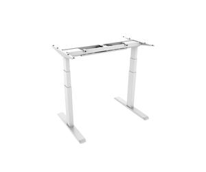 Pied de bureau motorisé assis-debout, Hauteur 62- 128 cm, Blanc