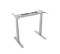 Pied de bureau motorisé assis-debout, Hauteur 62- 128 cm, Gris