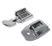 Pied de fermeture éclair et pied de fermeture en métal dissimulé pour machines à coudre Pfaff Hobby