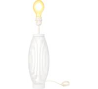 Pied de lampe de table Trefor blanc 51cm - socle de lampe scandinave en métal