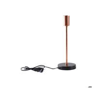 Pied de lampe métal cuivré