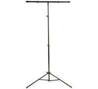 Beamz Pied de lumière LS25T 2,75 m barre T 25 kg Noir