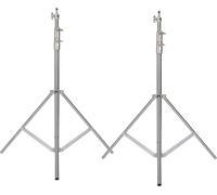Pied de lumière pour charges lourdes, hauteur réglable de 2,8 m à 3,3 m, kit de studio complet, SH-DJ-01-280-2