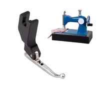 Pied de machine à coudre P369 - Pied presseur spécial pour perles et sequins - Outil d'artisanat pour sertissage, droite, usage domestique et industriel