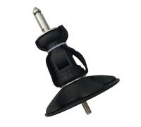 Pied de mât articulé robuste rotatif à 360 degrés avec goupille M8 pour équipement de planche à voile et voilier, construction stable en plastique et acier inoxydable