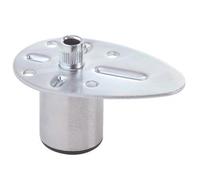 Pied de meuble avec tenon à encastrer 307 - en zamak - H 38 mm CAMAR