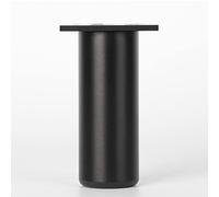 Pied de Meuble Reglable, 4 Pièces Pieds de Table a Manger Pied de Meuble Noir Pieds Canapé Aluminum Alloy | Anodisé Pattes Armoire Hauteur: 6-40cm Bureau Cuisine Convient Placard Ottomane-12cm/4.7"