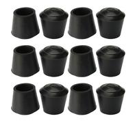 Pied de meuble SOURCING MAP Embout Pied Chaise pour 16mm-17mm Diamètre Patin Tampon Protecteurs Jambe Meuble Caoutchouc 12Pcs