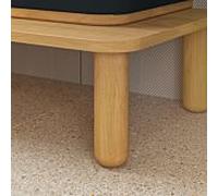 Pied de meuble VitrA Sento 61069 50 x 50 x 170 cm, finition chêne naturel, décor