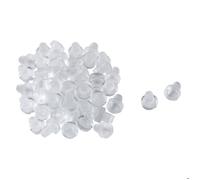 Pied de meuble VOCOSTE 6mm Diamètre tige Tampon Anti-collision Table en verre Patin meubles Anti-bruit Coussin Transparent 32Pcs