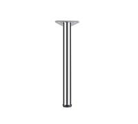 Pied de Meubles Réglables,Pied de Table en Métal,Cylindrique,Alliage D'aluminium,Jambe de Support pour Bar,Table À Manger,Plans de Travail,avec Vis,Bronze,Personnalisable (40cm)