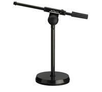 Pied de micro de table - MONACOR - Amortissement des chocs - Perche réglable - Hauteur réglable