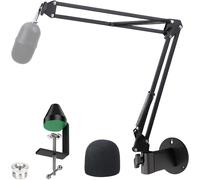 Pied de Micro Razer Seiren Mini avec Bonnette-Razer Seiren Mini Bras avec micro pince de mur & Pince de Table avec Anti Pop en Mousse.[J613]