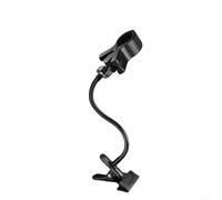 Pied de microphone avec hauteur maximale de 30 cm et système de réglage ergonomique pour un placement précis du micro dans les scénarios de narration et d'entretien (30 cm)