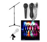 Pied de Microphone - PRODIPE - Professionnel - Télescopique - Hauteur réglable 81-140 cm - Noir