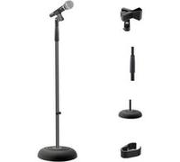 Pied de Microphone - Pyle - Hauteur Réglable et Pliable - Noir G