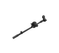 Pied de Microphone Réglable avec Perche et Pince de Fixation pour Microphone Portable pour Écoles, Bureaux et Théâtres