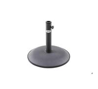 Pied de parasol - béton - 15 kg - gris