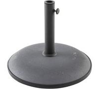 Pied de parasol - béton - 25 kg - gris