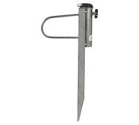 Pied de parasol à planter URBNLIVING - En métal - Motif marbré