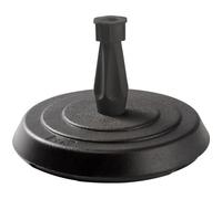 Pied de parasol béton rond - EDA PLASTIQUE - Gris foncé - 14kg