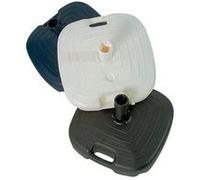 Pied de parasol blanc en plastique 20 l Blanc G
