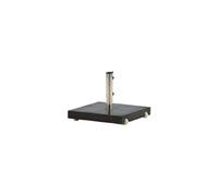 Pied de Parasol Carré en Granite Stathera 50cm Gris Gris
