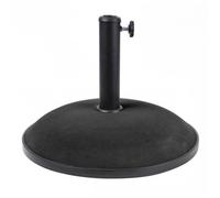 Pied de parasol ciment noir 25kg