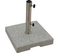 Pied de parasol Derby Socle en granit 25 kg jusqu'à Ø 48 mm