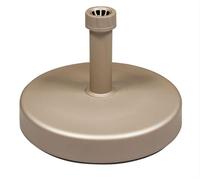 Pied de parasol Doppler Socle de remplissage 25 kg Ø 20-54 mm greige