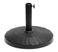 Pied de parasol droit QUIMPER noir Happy Garden