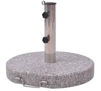 vidaXL Pied de parasol en granit 30 kg