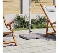 Pied de parasol Granite Base extérieur jardin Support en granit robuste vidaXL v