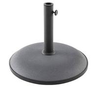 Hespéride - Pied de parasol béton 25 kg gris