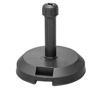 Pied De Parasol Haulio Noir 17 Kg Pour Mât Ø 35/38/48 Mm - Hespéride Noir