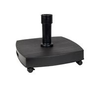 Pied de parasol lesté gris