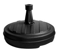 Pied de parasol plastique rond éco gris anthracite
