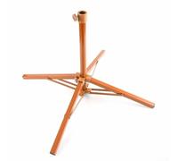 Pied de parasol pliable pour extérieur - Pour fixation de parasol portable - Convient pour un support sécurisé de parasol dans la plage, le jardin et divers lieux de plein air (quatre pieds)