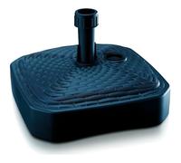 Prosperplast Base de parasol carré tressé 39 x 39 x 13 cm polyéthylène bleu