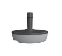 EDA Pied de parasol Rond 20 L à remplir Gris béton